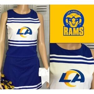 Cheerleading uniform Los Angeles Rams new